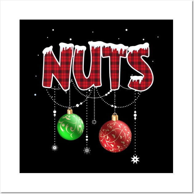 Chest Nuts Christmas Matching Couple Chestnuts Wall Art by fenektuserslda